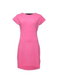 ZONE PERFECT - Sukienka damska LOAP ABMAJKA, Pnk, XS. Okazja: na co dzień. Kolor: różowy. Materiał: bawełna. Typ sukienki: sportowe. Styl: casual, elegancki, sportowy #1