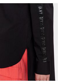 DKNY Koszula P31M0RY3 Czarny Oversize. Kolor: czarny. Materiał: bawełna
