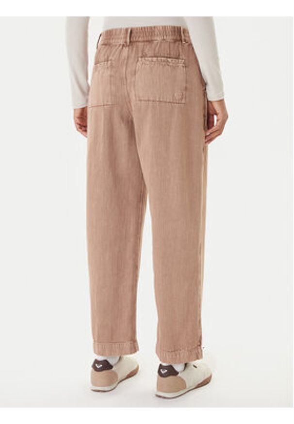 Roxy Jeansy Break My Soul ERJNP03666 Brązowy Regular Fit. Kolor: brązowy