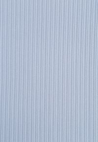 Renee - Jasnoniebieski T-shirt Basic z Okrągłym Dekoltem Dolea. Okazja: na co dzień. Kolor: niebieski. Materiał: jeans. Długość: krótkie. Wzór: gładki. Styl: casual #4