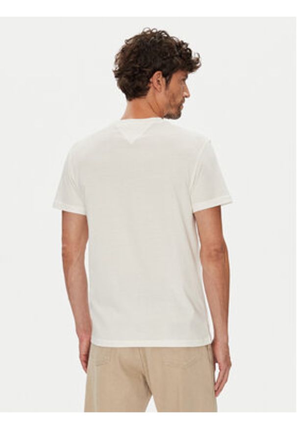 Tommy Jeans Komplet 2 t-shirtów Ess Flag DM0DM22143 Kolorowy Slim Fit. Materiał: bawełna. Wzór: kolorowy