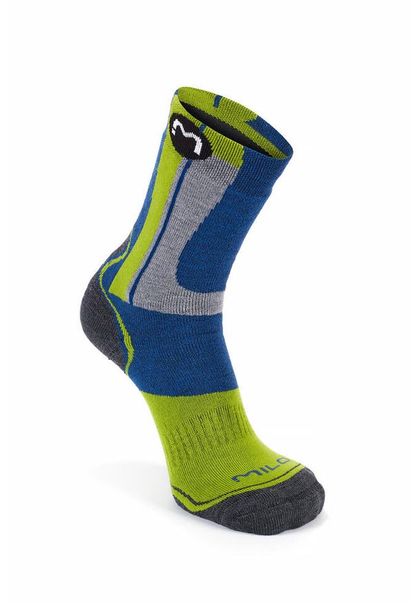 Skarpety trekkingowe zimowe unisex - Milo Kalar. Kolor: wielokolorowy. Materiał: wełna. Sport: turystyka piesza