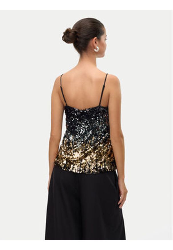 Vero Moda Top Ria 10317314 Czarny Regular Fit. Kolor: czarny. Materiał: syntetyk