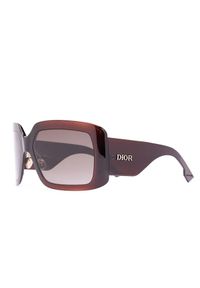 DIOR - Okulary przeciwsłoneczne DiorSoLight2. Kolor: brązowy. Wzór: aplikacja #6