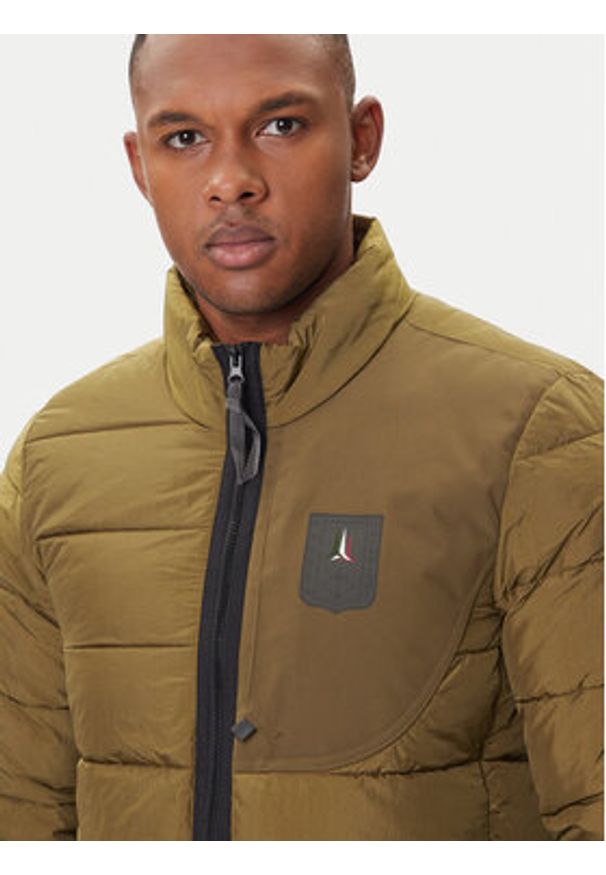 Aeronautica Militare Kurtka przejściowa 252AB3022UCT04214 Zielony Regular Fit. Kolor: zielony. Materiał: syntetyk
