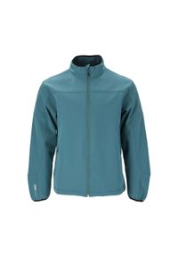 Kurtka wodoodporna Whistler Dublin Softshell W-PRO 8000. Kolor: szary, wielokolorowy, zielony. Materiał: softshell. Sport: turystyka piesza #1