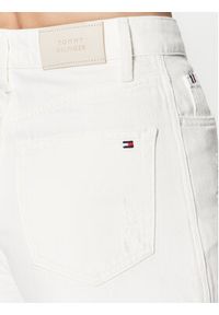 TOMMY HILFIGER - Tommy Hilfiger Jeansy Ballon WW0WW38154 Biały Regular Fit. Kolor: biały #4