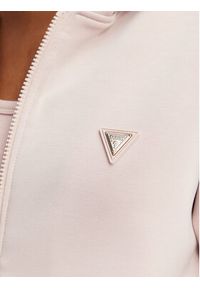 Guess Bluza V4YQ06 KCAY2 Różowy jasny Regular Fit. Kolor: różowy. Materiał: syntetyk #4