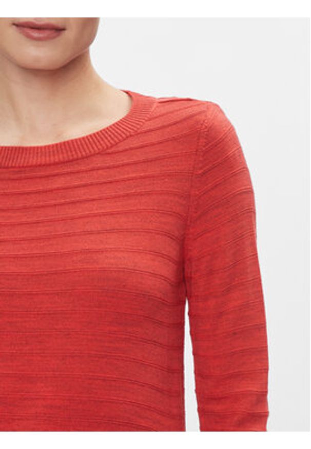 only - ONLY Sweter Cata 15310268 Różowy Regular Fit. Kolor: różowy. Materiał: syntetyk
