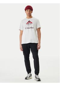 columbia - Columbia T-Shirt Graphic 2155031 Biały Regular Fit. Kolor: biały. Materiał: bawełna #2