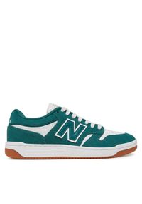 New Balance Sneakersy NM480NDI Zielony. Kolor: zielony. Materiał: skóra, zamsz #1