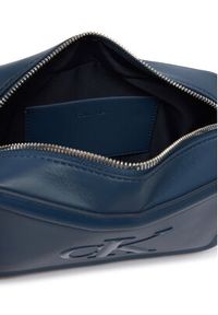 Calvin Klein Torebka Bold Ck Camera Bag LV04F3220G Niebieski. Kolor: niebieski. Materiał: skórzane #5