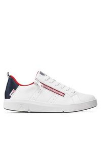 Rieker Sneakersy 41906-80 Biały. Kolor: biały. Materiał: skóra