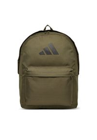 Adidas - adidas Plecak C-CLSC BARS BP IS7051 Khaki. Kolor: brązowy. Materiał: materiał, poliester