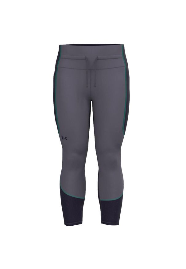 Spodnie treningowe damskie Under Armour Heatgear Noslip. Kolor: szary. Sport: fitness