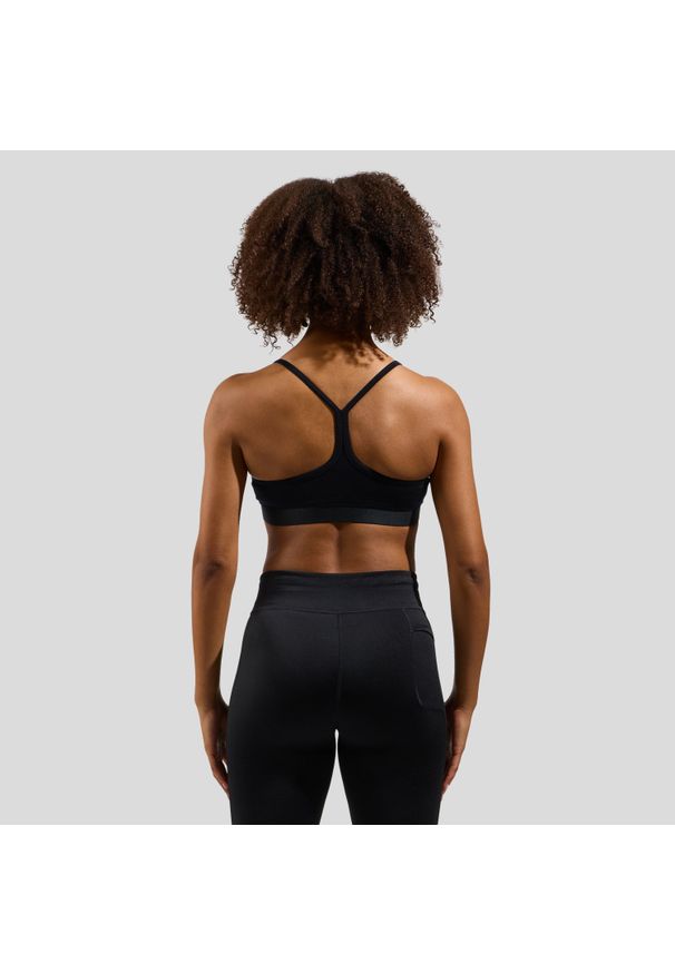 Odlo - Biustonosz damski ODLO Merino Soft Sport Bra. Kolor: czarny