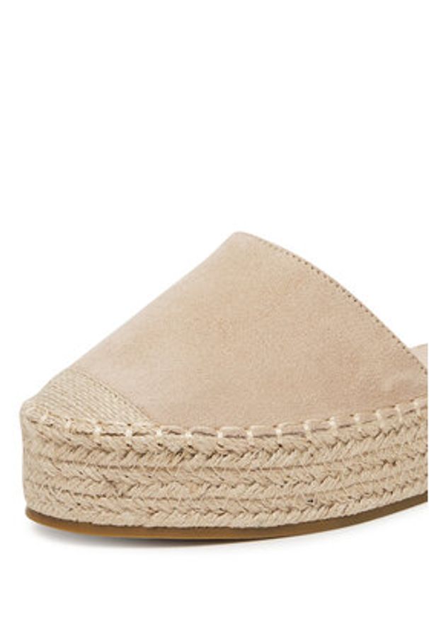 DeeZee Espadryle WSS990-215 Beżowy. Kolor: beżowy. Materiał: materiał