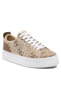 Sneakersy Guess. Kolor: brązowy #1
