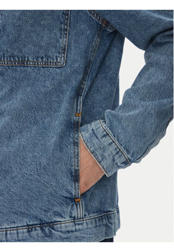Liu Jo Kurtka jeansowa QA5300 D0257 78263 Granatowy Regular Fit. Kolor: niebieski. Materiał: bawełna