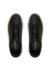 Calvin Klein Sneakersy Cupsole Lace Up Mono HW0HW02445 Czarny. Kolor: czarny. Materiał: skóra #5