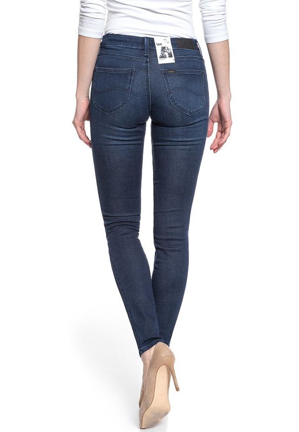 Lee - SPODNIE DAMSKIE LEE SCARLETT POLISHED INDIGO L526RKKD 112111857
