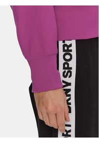 DKNY Sport Bluza DP4T9944 Różowy Loose Fit. Kolor: różowy. Materiał: bawełna, syntetyk. Styl: sportowy