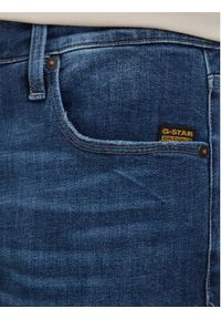 G-Star RAW - G-Star Raw Szorty jeansowe 3301 D10481-C051 Niebieski Slim Fit. Kolor: niebieski. Materiał: bawełna #2