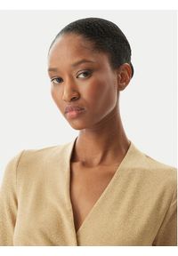 Rinascimento Sukienka koktajlowa CFC0122980003 Złoty Regular Fit. Kolor: złoty. Materiał: wiskoza. Styl: wizytowy #5