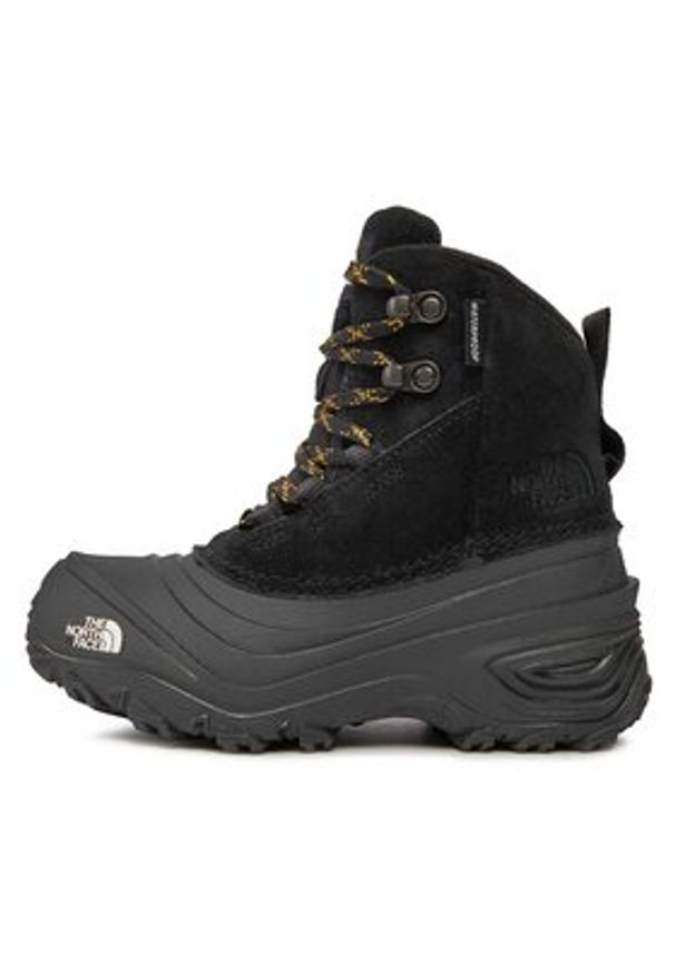 The North Face Śniegowce Y Chilkat V Lace WpNF0A7W5YKX71 Czarny. Kolor: czarny. Materiał: materiał