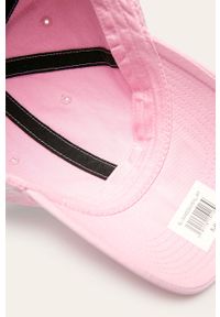 47 Brand - 47brand - Czapka Clean up curved. Kolor: różowy. Materiał: bawełna, materiał. Wzór: gładki #3