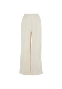 Damskie spodnie dresowe Urban Classics Pin Tuck. Kolor: biały. Materiał: dresówka. Długość: długie #1