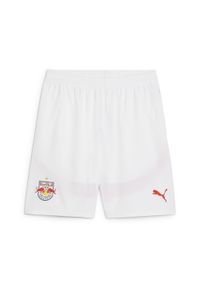 Puma - Męskie szorty FC Red Bull Salzburg 24/25 PUMA White Red. Kolor: biały, czerwony, wielokolorowy. Sport: piłka nożna