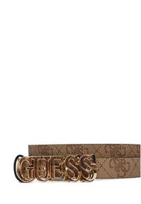 Guess Pasek Damski Vikky II (WG) Belts BW9167 P4220 Brązowy. Kolor: brązowy. Materiał: skóra