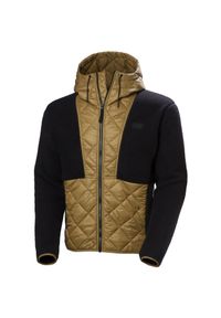 Kurtka z kapturem hybrydowa Helly Hansen Stowe. Typ kołnierza: kaptur. Kolor: brązowy, beżowy, wielokolorowy #1