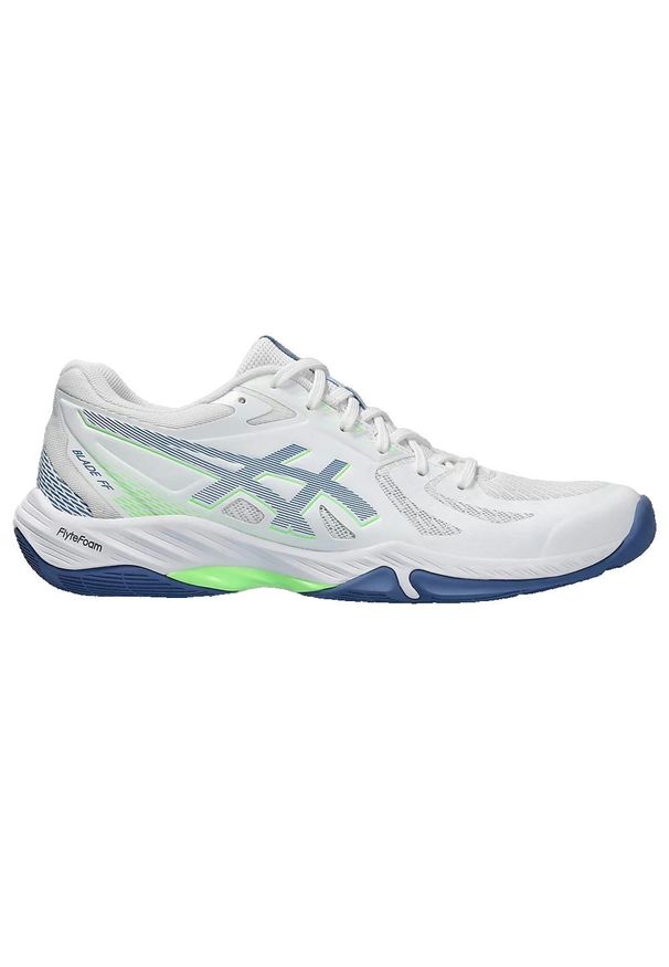 Buty do squasha męskie Asics Blade FF. Kolor: niebieski, wielokolorowy, biały