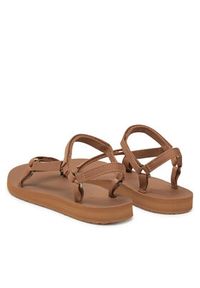 Teva Sandały Original Universal Slim 1150110 Brązowy. Kolor: brązowy. Materiał: materiał #3