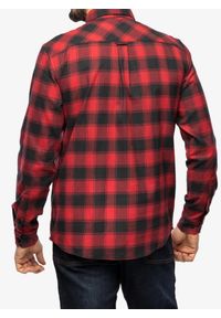 Koszula męska Helikon-Tex Greyman Shirt. Okazja: na co dzień. Kolor: czerwony. Styl: casual