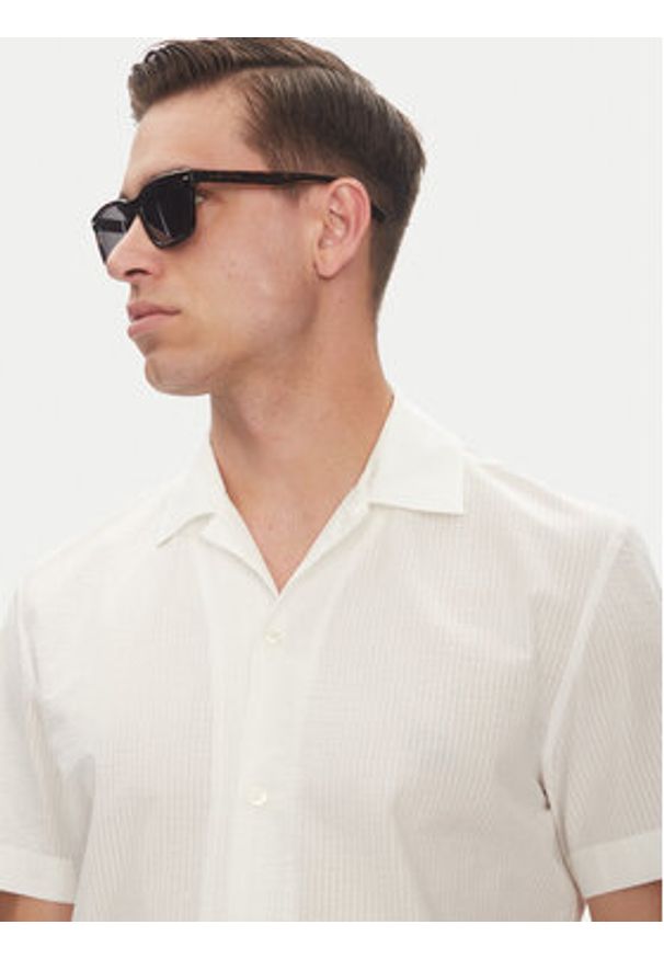 Baldessarini Koszula B3 76001.3703 Biały Regular Fit. Kolor: biały. Materiał: bawełna