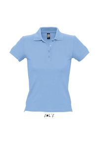 SOL'S - Polo Sol's People. Typ kołnierza: polo. Kolor: niebieski #1