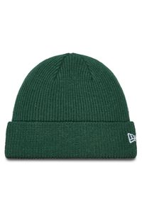 New Era Czapka Wool Cuff Knit Beanie 60424811 Zielony. Kolor: zielony. Materiał: materiał, akryl