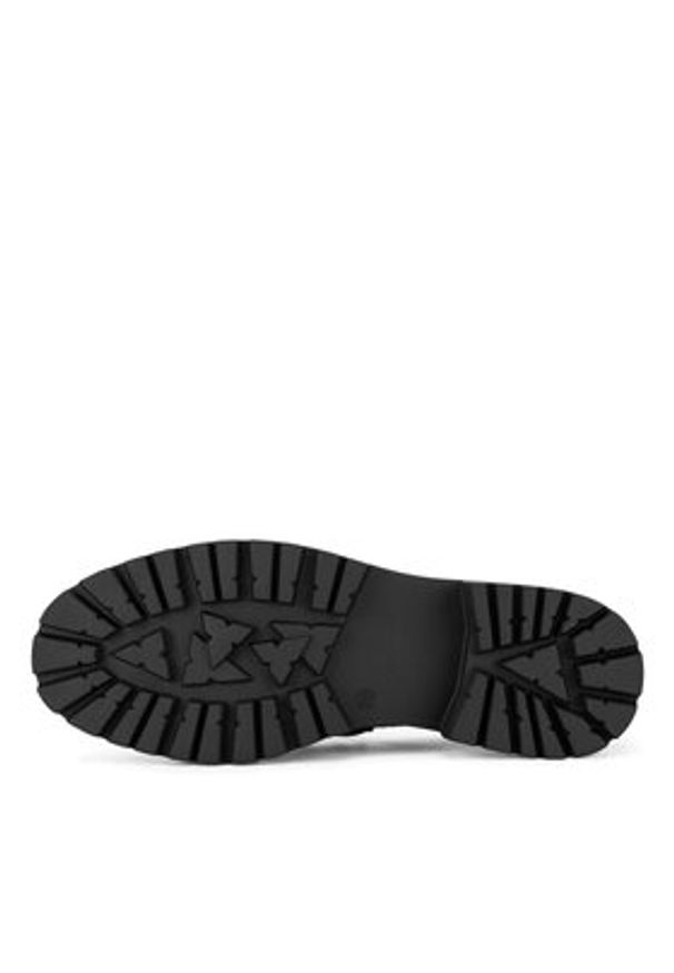 DeeZee Loafersy 23038T259 Czarny. Kolor: czarny. Materiał: materiał, syntetyk