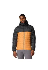 columbia - Kurtka puchowa męska Columbia Powder Lite II Hooded. Kolor: żółty. Materiał: puch