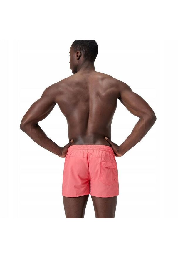 Speedo - Męskie Spodenki Kąpielowe Volley Retro. Kolor: pomarańczowy, wielokolorowy, żółty. Styl: retro