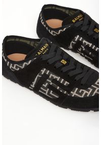 Balmain - Sneakersy męskie skórzane BALMAIN. Materiał: skóra #5