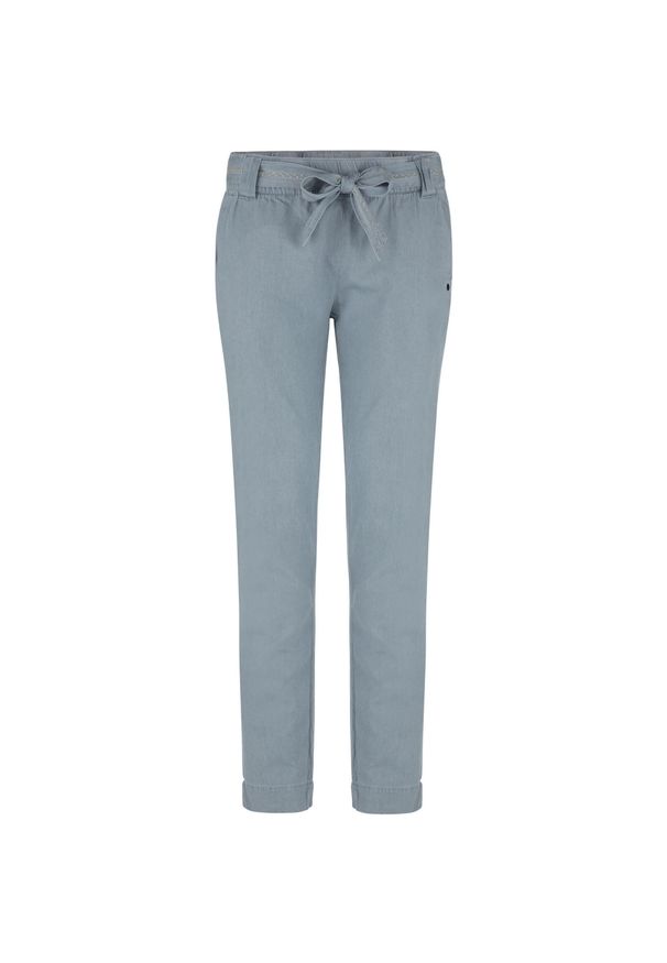 GLENMUIR - Eleganckie Spodnie Damskie Nely - Komfort i Styl. Kolor: fioletowy. Materiał: bawełna. Długość: długie