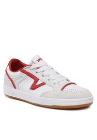 Vans Tenisówki Lowland Cc Jmp R VN0007P2Y521 Biały. Kolor: biały. Materiał: skóra