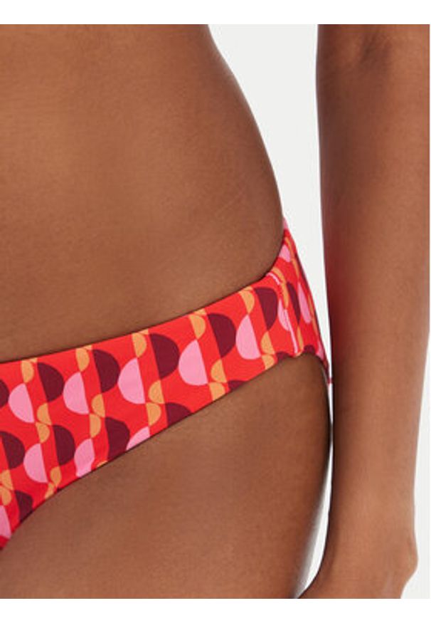 Seafolly Dół od bikini Sorrento 40426-277 Pomarańczowy. Kolor: pomarańczowy. Materiał: syntetyk