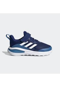 Buty Dziecko Adidas FortaRun granatowy. Okazja: na co dzień. Kolor: niebieski, wielokolorowy, biały. Sport: bieganie