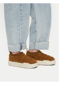 Moon Boot Botki Park Soft Suede 80D2470020 Brązowy. Kolor: brązowy. Materiał: skóra, zamsz #1