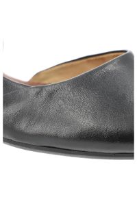 Baleriny damskie Maciejka płaskie i ze skóry licowej czarne 02445-20/00-5. Okazja: na co dzień. Kolor: czarny. Materiał: skóra. Styl: casual, elegancki #7